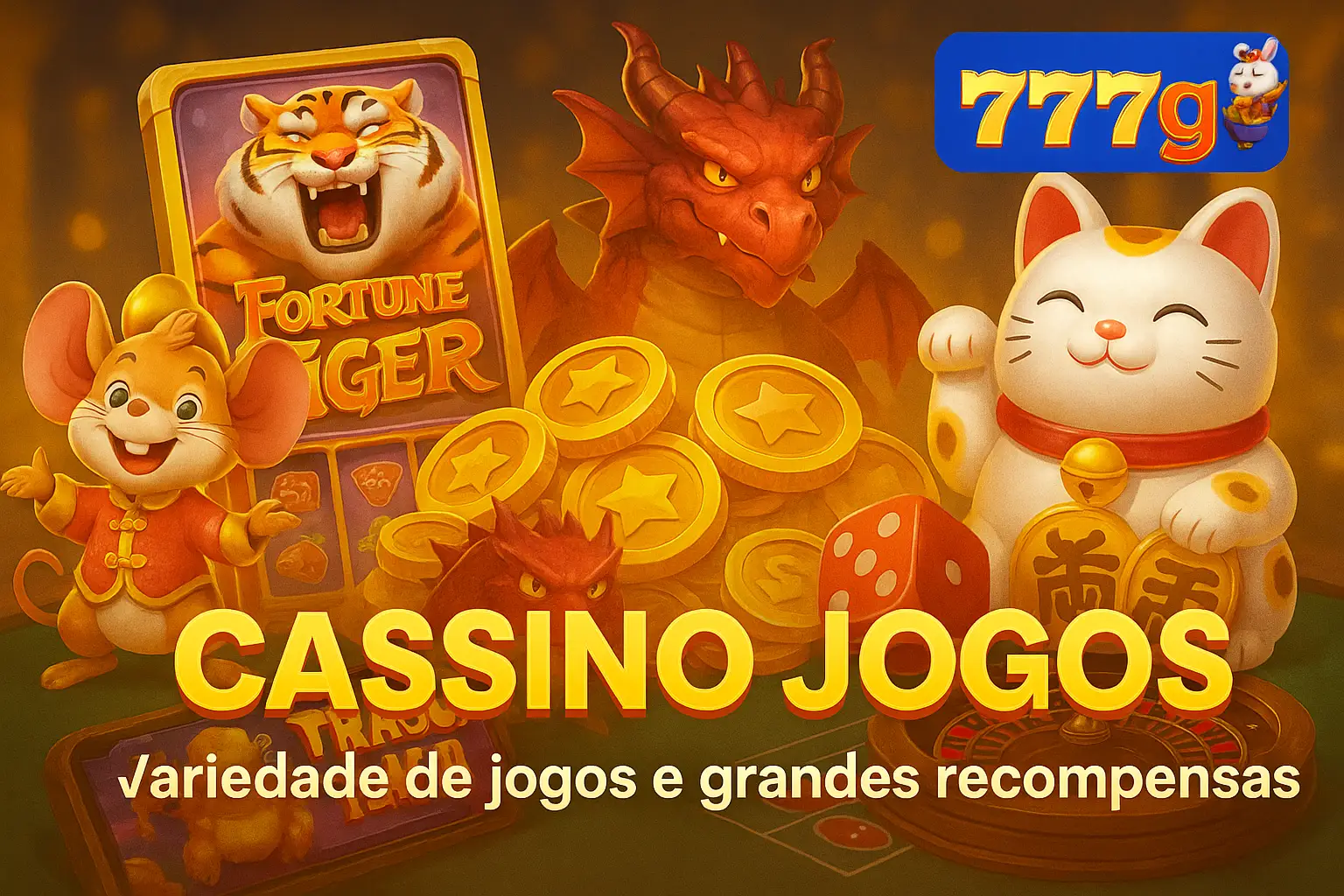Jogos de cassino online inovadores e emocionantes na 777G.COM