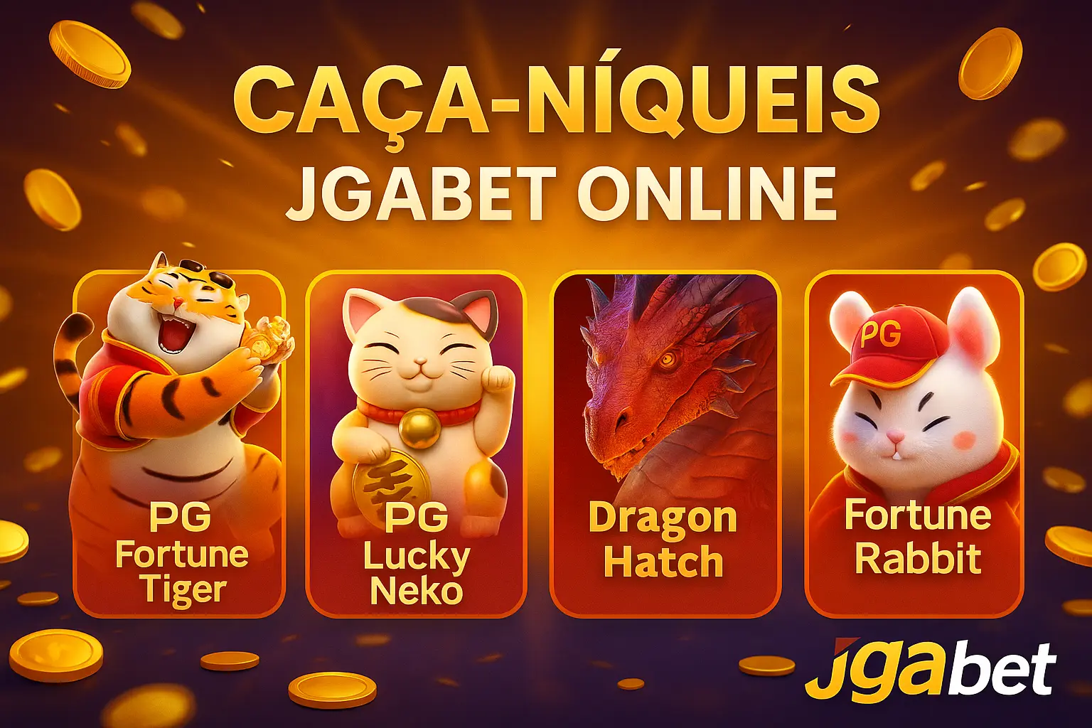 Explore o mundo das slot machines no JGABET Casino