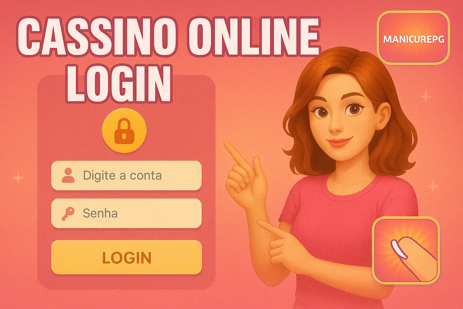 Login no Cassino MANICUREPG